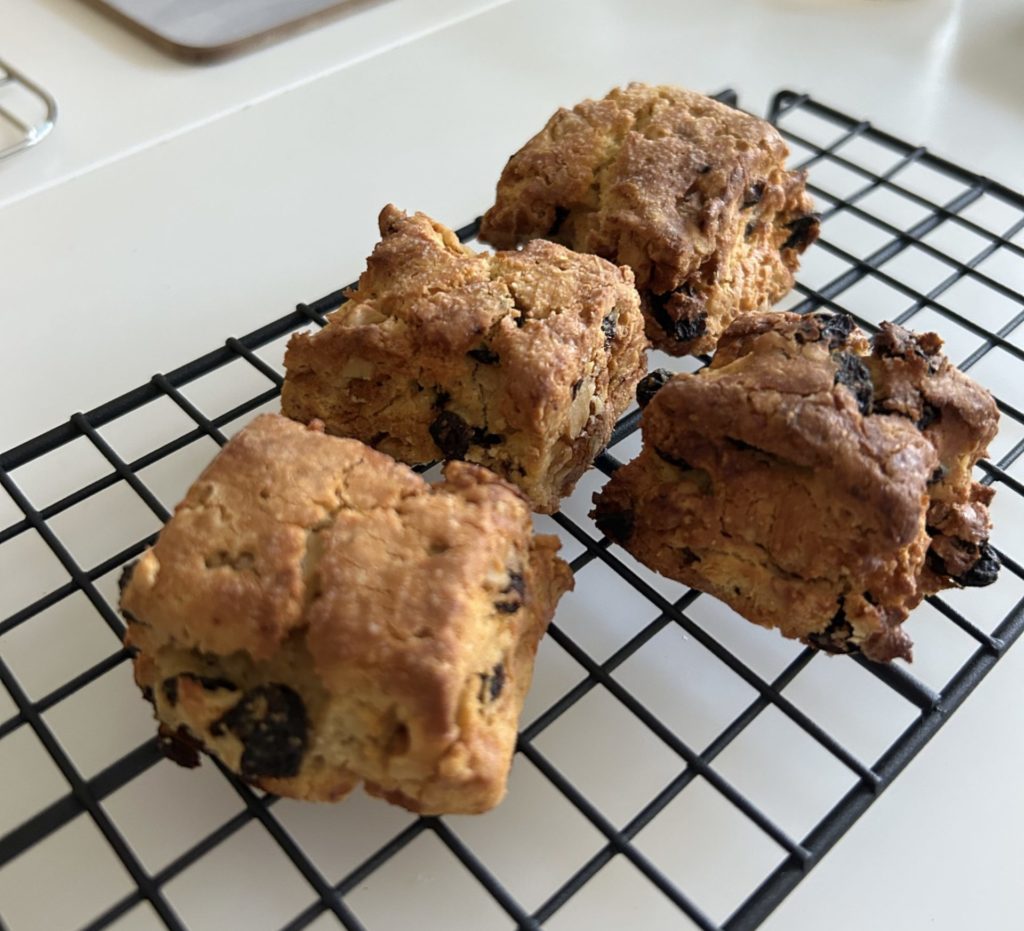 グルテンフリー＆ヴィーガンの手作りスコーン